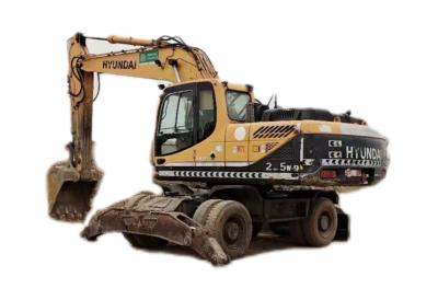 China 20560kg Hyundai R210W-9 Escavação com 149.1KN força de escavação à venda