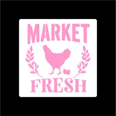 China Wholesale Eco Friendly Home Decor PET Custom Laser Cut Painting Farmhouse Stencils For Painting On Wood for sale