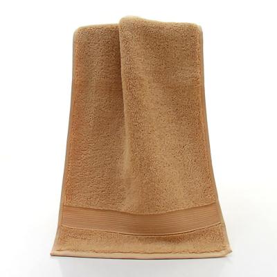 China Wholesale Custom Print Cotton Towel Luxury Soft Absorbent 100% Soft Absorbent Towels Safe For Kids With Logo for sale