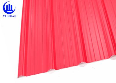 China Construction Corrugated Pvc Roofing Sheets 1.3mm To 3.0 Mm Substitute For Asbestos Tile for sale