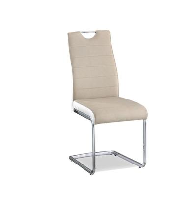 China (Height) Adjustable Faux Leather Side Dine Chairs For Foldable Wooden Stackable Dining Table With Sideboard for sale