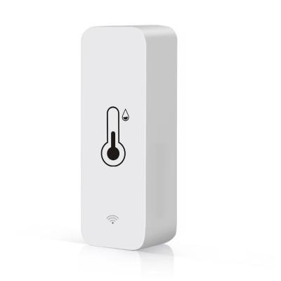 Китай Glomarket Tuya Wifi датчик температуры умный гигрометр термометр с Google Alexa продается