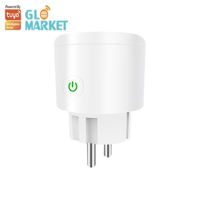 Cina Lavoro senza fili di controllo di voce della spina di Glomarket Tuya Wifi UE Smart con Google Alexa in vendita