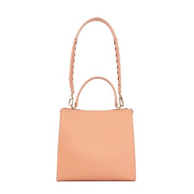 China Others PU Material Hot Sale Saffiano Casual Handbag Ladies Bag High Quality Pink Messenger Bag for sale