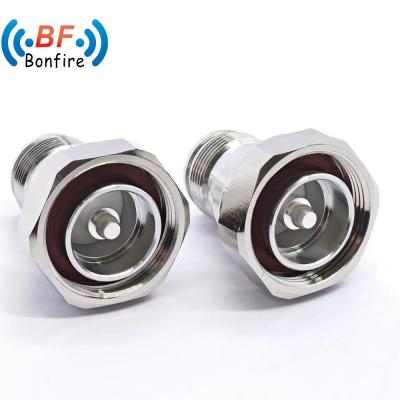 China 4.3-10 Mannelijke tot 7/16 DIN Vrouwelijke krimpconnector voor LMR240 kabel van Setsail Telecom Parts Te koop