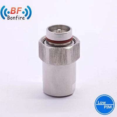China DC-4GHz N Mannelijke stekker rechte klem RF-connectoren voor 1/2 kabel Pim -155dbc LJQ -XXXXX Te koop