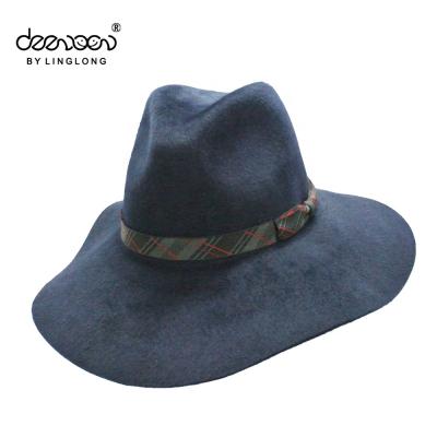 China HIGH QUALITY COMMON Felted Hat Women's Wide Brim Ball Hats Winter Felt Hat Women's Wide Brim Ball Hats For Men for sale