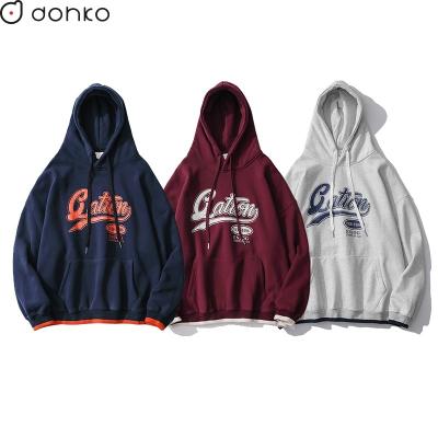 China 2022 custom men's clothing custom men's hoodies pullover print hoodies Anti-wrinkle making hoodies for sale