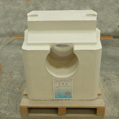 Cina Perfetta alta resistenza all'abrasione alta purezza 99% Corindone Refractory Brick High Alumina Fire Brick For Glass Oven in vendita