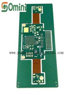 China Elektronisches Kontrollsystem-steifes Flex-PWB-mehrschichtiges PWB-Brett-Halogen frei zu verkaufen