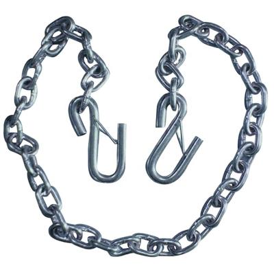 China transmission chain TRAILER SAFETY CHAIN with s hook for sale
