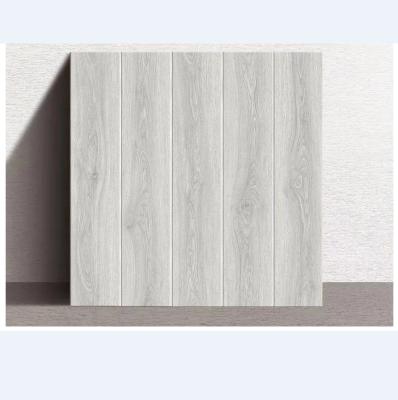 China 20X120cm Gray Color Wood Look Tiles Matt Finish Gray Tiles Popular Contemporary Wood Tiles for sale