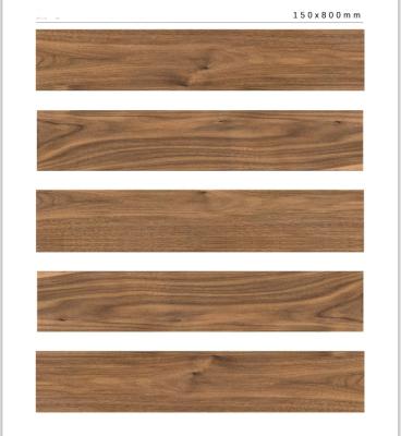 China 2021 Porcelain Pattern Wood Look Porcelain Tiles Non Slip Wood Interior Terrazzo Flooring for sale