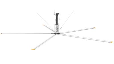 China 1.5kw Over Large Coverage Industrial Big Ceiling Fan For Factories for sale