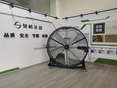 China Flexibility Use Industrial Mobile Fans 1.5m / 2M With Portability And Versatility for sale