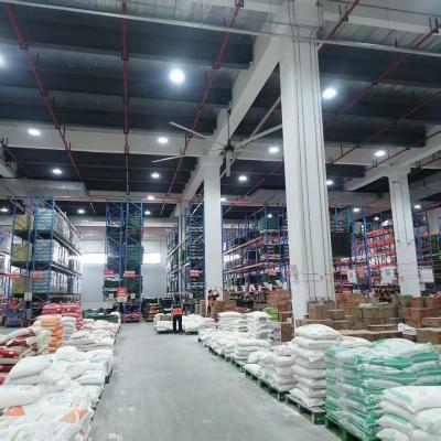 China 24 Ft High Output HVLS Industriële Plafondventilator Met Superieure Luchtstroom Te koop