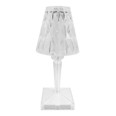 China simple & Modern Rechargeable Portable Touch Bedside Crystal Diamond Lamp Table Lamp for Living Room Bedroom Decoration for sale
