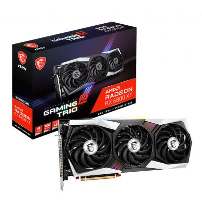 China High Quality AMD Radeon RX 6800 XT Graphics Card 2250 MHz 300W GDDR6 16GB 256Bit GPU High Speed Card for sale