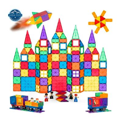 China 3D Magnetic DIY Building Brick 265 PCS Creative Educational Toy Building Block Of Magnet Tiles For Children for sale