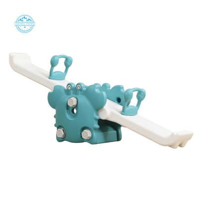 China Plaground Factory Manufacture Various High Quality Indoor Playground Plastic Animal Seesaw For Kids And Toddlers for sale