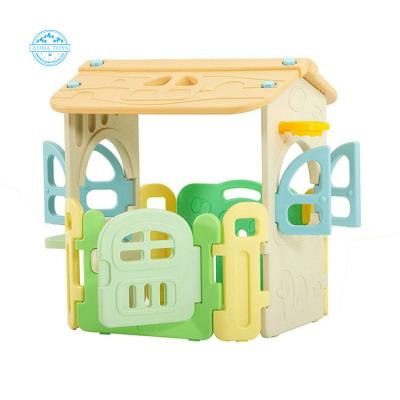 China Easily Assembled Universal Small Children's Play Universal Durable Indoor Plastic Bouncing House A05007 for sale
