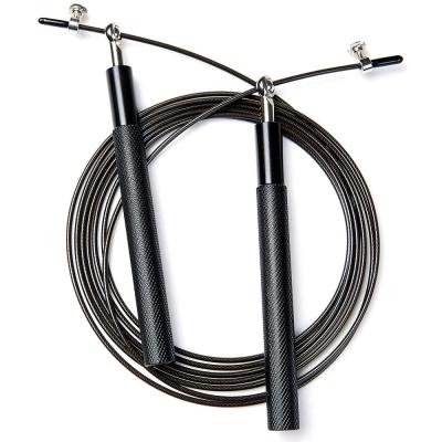 China Durable Custom Fashion Training Fitness Workout Exercise Speed Adjustable Steel Aluminum Cable Ball Bearing Jumping Jump Rope for sale