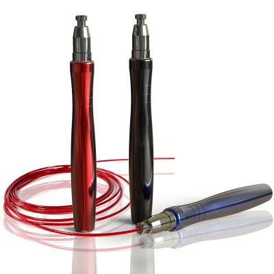 China OEM Durable Muscle Fitness Training Smart Self Locking Custom Printing High Speed Heavy Weighted Aluminum Jump Rope for sale