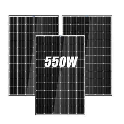China 525W 530W 535W 540W 545W 550W High Efficiency Monocrystalline Silicon Solar Cell Battery Solar Panel Kit Solar Panels 182mmx182mm for sale