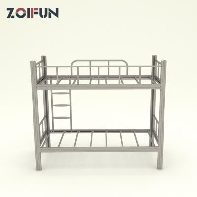 China (Other) Boltless School Metal Bunk Bed Student Dormitory Easy Adjustable Heavy Duty Heavy Duty Bunk Bed for sale