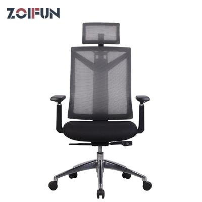 China (Height) Adjustable Lumbar Support Gas Lift Mesh Staff Pink Office Chair Swivel for sale