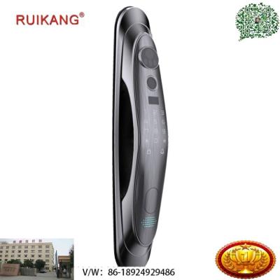 China Aluminum Alloy Password Key Tuya Smart Wifi Digital Door Lock Face Recognition Smart Fully Automatic Smart Door Lock for sale