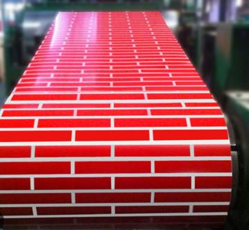 China Printed Hot Dip Galvanized Steel Coil Z70 0.55*1200mm GB/T2518-88 For Household Appliance for sale