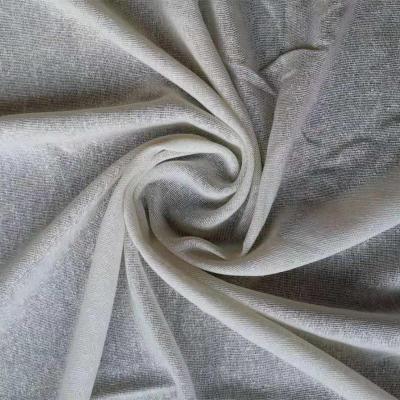 China 100% Simply Noil Silk Poplin Fabric for sale