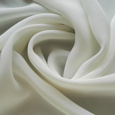 China Simple Pure Silk Heavy Crepe De Chine Fabric for sale