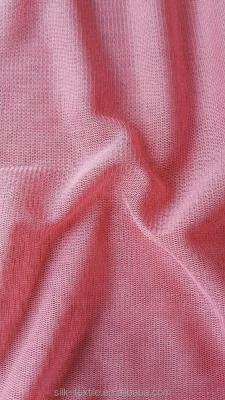 China Plain Colored Soft Silk Tulle Fabric for sale