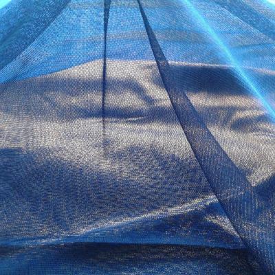China Tulle Foiled Soft 100% Pure Silk Tulle Fabric for sale