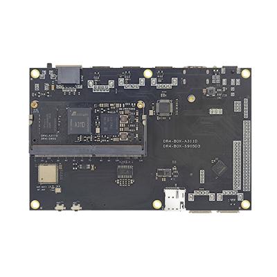 China AMLOGIC A311D 4K 5T NPU Rongpin amlogic DR4-BOX-A311D DR4-BOX-A311D Development Board A311D Core Board for sale