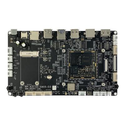 China Rongpin AMLOGIC S905D3 RP-S905 RP-S905 Quad Core Android Linux Quarter Open Source Board Evaluation Board for sale