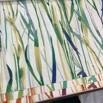 China Mulit-color Breathable Holland Velvet Fabric For Curtain, Warm Digital Printed Velvet Fabric For Bed for sale