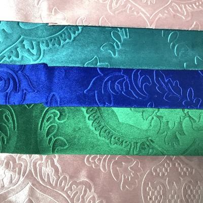 China Breathable Blackout Velvet Hex Velvet Curtain Fabric Running Upholstery Elegant Velvet Fabric For Pillow for sale