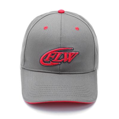 China JOINT Custom Gray Baseball Cap / Branded Golf Baseball Cap for sale