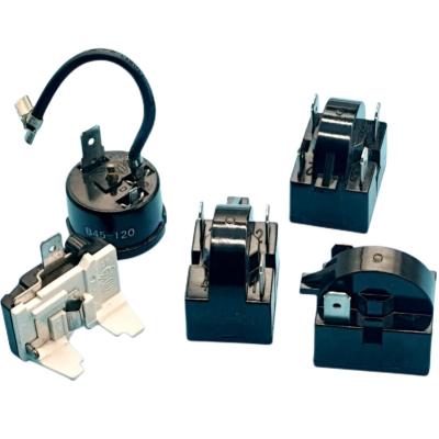 China High Quality Simple Installation Refrigerator Compressor Relay 4TM Over Load Protector Refrigerator Parts for sale