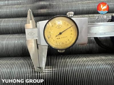China ASTM A179 Tubos com nadadeiras incorporadas / Tubos com nadadeiras G com nadadeiras de alumínio para trocadores de calor à venda