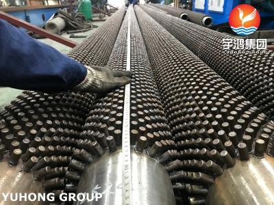 China ASME SA335 P9 Tubos com nadadeira estufados de liga de cromo-molibdênio para aplicações em fornos de alta temperatura à venda