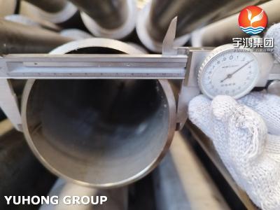 China Tubos de pinças dentadas de aço inoxidável HFW, ASTM A312 TP304H com pinça SS304, para tubos de radiador à venda