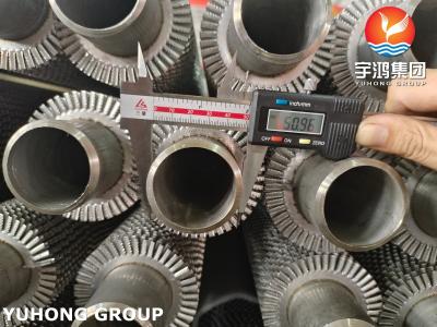 China ASME SA192 Tubos de barbatanas de aço carbono serrilhados CS Fin Strip para economizador à venda