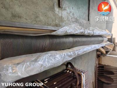 China Tubos de aço inoxidável HFW com barbatana serrada ASTM A312 TP347 com barbatana inoxidável para tubos de radiador à venda
