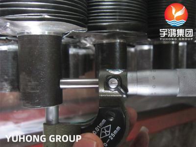 China Tubo com nadadeira tipo ASTM A179 L com nadadeiras AL1060 para trocadores de calor à venda