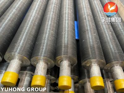 China ASTM A179 Tubos de barbatanas incorporados de aço carbono tipo G com Al1060 para arrefecedor de ar à venda