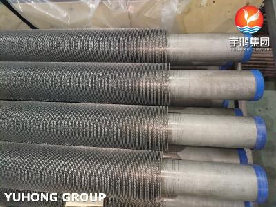 China ASTM A312 TP304 Tubo serrilhado com nadadeiras SS304 para indústrias de petróleo e gás à venda